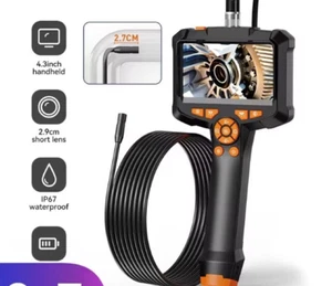 Cámara endoscópica industrial con pantalla IPS 1080P Para Inspección De Autos 5M - Imagen 1 de 8