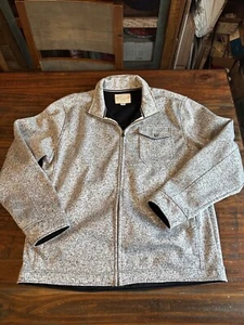 Weatherproof Vintage Fleece Grey Jacket Men's XXL - Picture 1 of 9