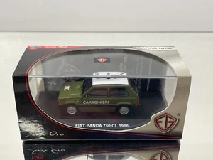 EDISON 801321 FIAT PANDA 750 CL 1986 CARABINIERI -GREEN 1:43- GOOD IN BOX - Imagen 1 de 7