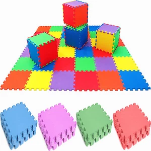 Large Eva Foam Mat Soft Floor Tiles Interlocking Play Kids Baby Mats Gym 30x30cm - Picture 1 of 44