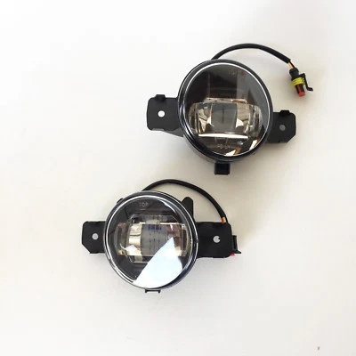 For 2014 2015 Infiniti QX60 Clear Fog Driving Light Kit LED DRL with Wire Switch - Image 1 of 4
