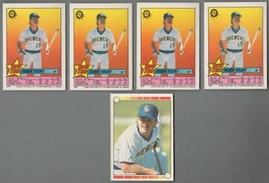 Pegatinas de béisbol 1989 O-Pee-Chee Robin Yount lote de 5 variedades diferentes - Imagen 1 de 2