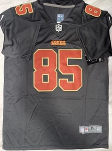 Camiseta de fútbol americano San Francisco 49ers #85 George Kittle BK stitch para hombre 3XL NUEVA CON ETIQUETAS 1256 - Imagen 1 de 6
