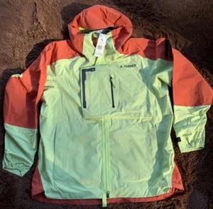 Adidas TERREX XPLORIC RAIN.RDY HIKING JACKET XL Men’s Jacket NWT $300 - Picture 1 of 10