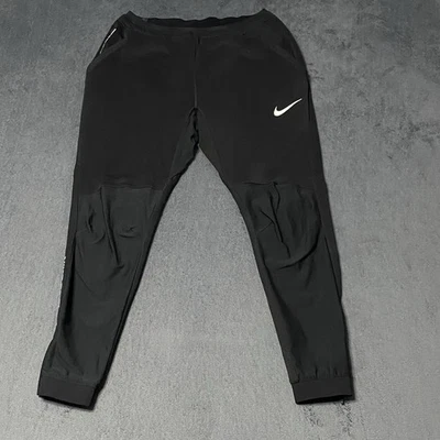 Calça Nike Pro Training Masculina L Preta Slim Performance Dri Fit Jogger BV5515 - Imagem 1 de 4