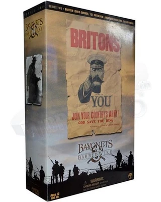Sideshow Collectibles Bayonets & Barbwire World War 1 WWI British Lewis Gunner - Image 1 of 2