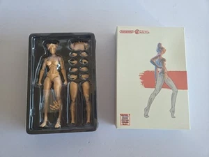 ROMANKEY X COWL Super Movable Female Body Yellow Skin 1/12 Scale - Picture 1 of 8