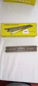 Märklin H0 Schiene gerade 10 Stück OVP 70ger Jahre gerades Gleisstück 5106 10er - Bild 1 von 2