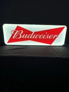Large Budweiser - Light Up LED Sign - Picture 1 of 5