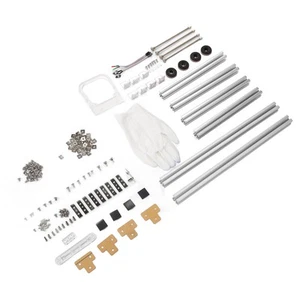(Silver)POENVFPO Aluminum Matx Computer Open Case Mining Rig Frame Easy Asy Asy - Afbeelding 1 van 12