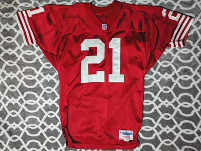 Camiseta deportiva Deion Sanders 1994 auténtica Wilson Pro Line San Francisco 49ers 44 Foto 1 de 4