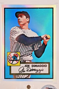 JOE DiMAGGIO 2007 E-Topps Refractor Uncirculated # 1499 Made - Picture 1 of 4