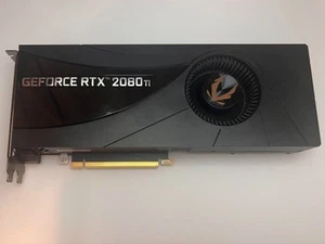 ZOTAC GeForce RTX 2080 Ti 11GB GDDR6 Used Gaming Graphics Card NVIDIA GPU VR - Picture 1 of 3