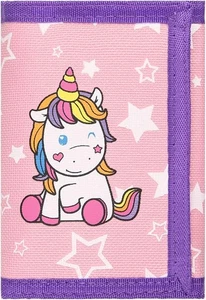 Unicorn Kids Wallet with Magic Sticker, Zipper, Coin Pocket - 01  - Picture 1 of 7