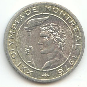 Olympiade Montreal, 1976, Olympiade, Gettone Medaille, Riva Del Garda, Elettromatic - Bild 1 von 2