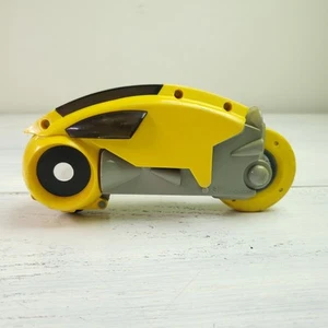 Original 1981 Yellow Light Cycle TRON Tomy Walt Disney Vehicle No Rip Cord - Imagen 1 de 13