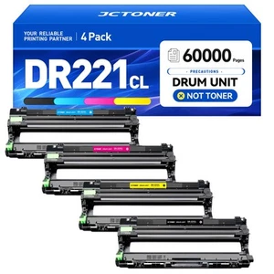 DR221CL DR-221CL Trommeleinheit Set 4er Pack hohe Reichweite Ersatz für Brother Colo... - Bild 1 von 6