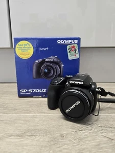 OLYMPUS SP-570UZ 10MP Digital Bridgekamera Originalverpackt Defekt Blitz!! - Bild 1 von 11