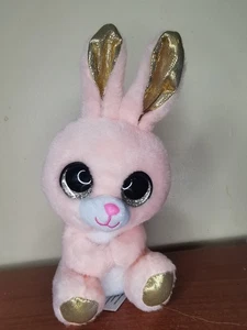 Zuru CoCo Zapfen Bon Bon Hase Pfirsich Rosa Farbe Plüschtier Stofftier Glitzerauge - Bild 1 von 10