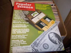 Popular Science 10/1973 Phony-Money Detectors - Picture 1 of 1
