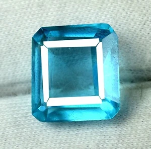 Festive Sales 11.05 Ct Treated Swiss Blue Topaz Gems Natural Octagon Cut HD2551 - Picture 1 of 2