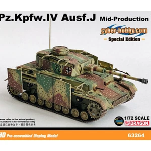Dragon 1/72 German Tank IV J Medium Western Front 1944 Limited Edition Model - Picture 1 of 3
