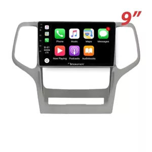 9" Wireless CarPlay Android Auto Nakamichi BT For Jeep Grand Cherokee 2011-13 SO - Foto 1 di 3