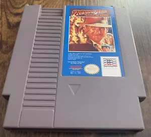 Nes Nintendo Indiana Jones und der Tempel des Untergangs polierte Kontakte getestet - Bild 1 von 1