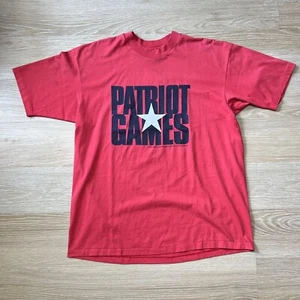 Camiseta De Colección 1992 Patriot Games Película XL Clancy Harrison Ford Samuel Jackson Camiseta - Imagen 1 de 12