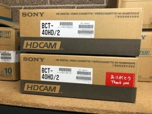 Sony BCT-40HD HDCAM Video Tape NEW/Sealed case of 10 - Picture 1 of 1