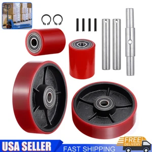 Kit Ricambio Ruote Cric Pallet Camion 20mm ID Cuscinetti Ruota Sterzo Carico Ruota - Foto 1 di 20