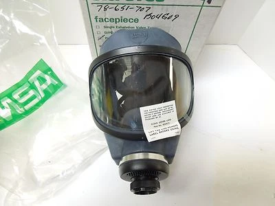 MSA Ultravue Presión Demanda Respirador Cara Completa 461WH Foto 1 de 4