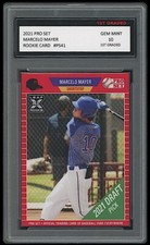 MARCELO MAYER 2021 PRO SET (LEAF) 1ST GRADED 10 ROOKIE CARD RC #PS41 RED SOX