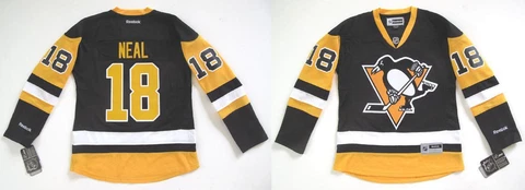 RBK PITTSBURGH PENGUINS JAMES NEAL WOMEN'S PREMIER ALT JERSEY MEDIUM Cover