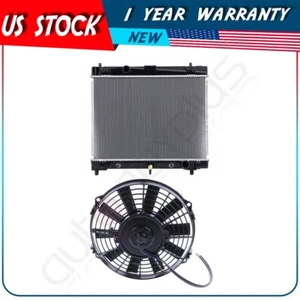 Cooling Fan & Radiator Assembly for 2006-2013 Toyota Yaris 1.5L - Picture 1 of 8