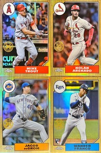 2022 Topps Chrome "1987 35TH ANNIVERSARY" Singles