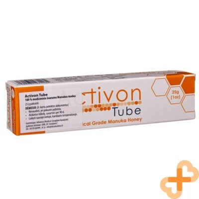ACTIVION Activon Tube Medizinische Qualität Manuka Honig 25g Für Behandlung Von S Wunden
