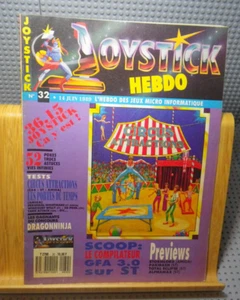 Joystick Hebdo N°32 - Juin 1989 - Circus Attractions - Les Portes du Temps - Bild 1 von 2