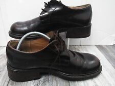 Aldo Men's Dark Brown Leather Dress Shoes Size 10.5