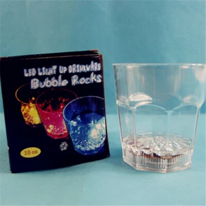 LED LIGHT COLOR CHANGING FLASHING DRINKING CUP - PACK OF 4 - Picture 1 of 1