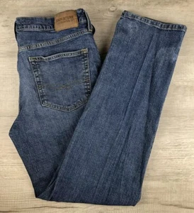 Signature Levi Strauss S67 Athletic Jeans Holes Stains Mens 36X34 (Actual 34X32) - Picture 1 of 24