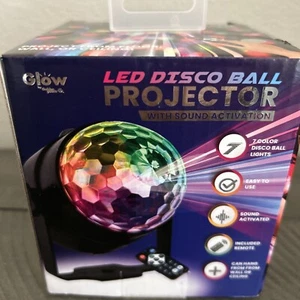 LED Sound Activated Party Projector Remote Control Disco Ball Strobe - Picture 1 of 6