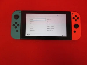 Nintendo Switch System Tablet Und Rot Blau Joycon Set Sehr Gut 9834 - Bild 1 von 5