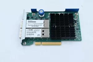 HP 544FLR-QSFP Infiniband ConnectX-3 10Gb/40Gb Dual Port Eth Adapter PCIe X8 - Picture 1 of 5
