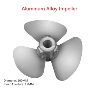 5 Gallon Pneumatic Mixer Impeller Inner Aperture 12MM Aluminum Alloy - Picture 1 of 2