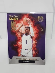 2022 WILD CARD MATTE TREVOR KEELS National VIP Rising Heat 2/3 - Picture 1 of 2
