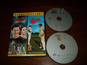 DBL-FTR 2 WS DVD SET:HARDBALL('01)~KEANU REEVES+THE BAD NEWS BEARS('76)~MATTHAU - Picture 1 of 2