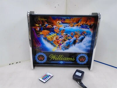 Williams Cabeza Pinball Agua Blanca Pantalla LED Caja de Luz Foto 1 de 4