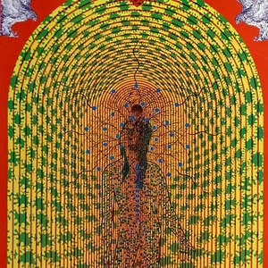 Fool on the Hill Original 1967 Kunst Poster von Sätty 22x35" Vintage Original - Bild 1 von 11