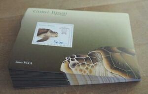 2001 Guinea-Bissau; 100 Blocks Schildkröten, postfrisch/MNH, Bl. 350, ME 2500,-